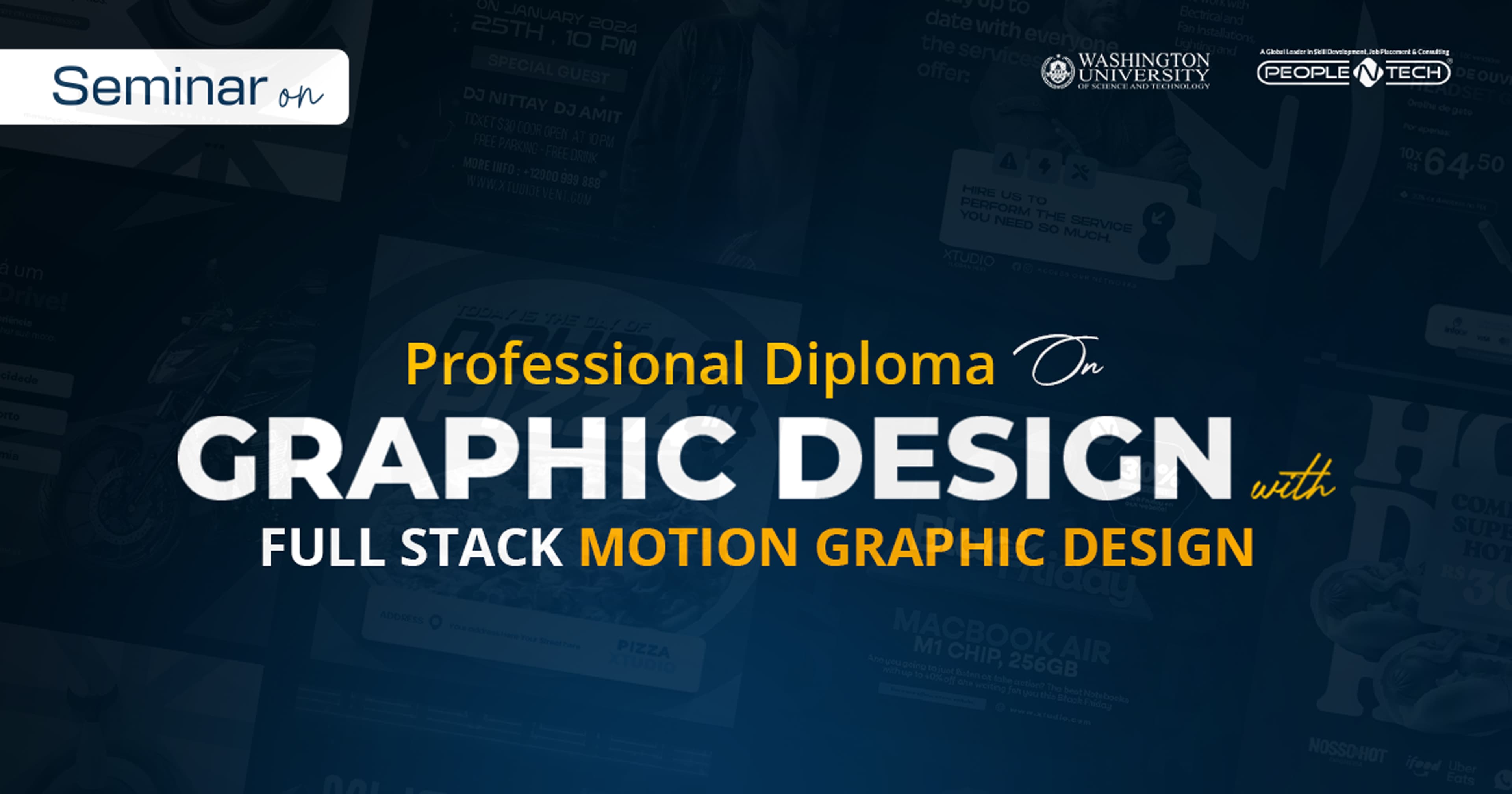 Seminar on Professional Diploma in Graphics Design with Full Stack Motion Graphics